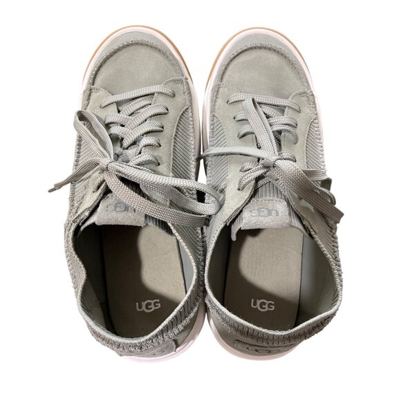 UGG EZ-Duzzit Platform Sneaker Lace-Up Clover Green 1152717 Size 10 - Picture 10 of 10